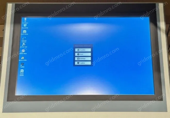 Siemens Industrial control panel 6AV2124-2DC01-0AX0 7inch