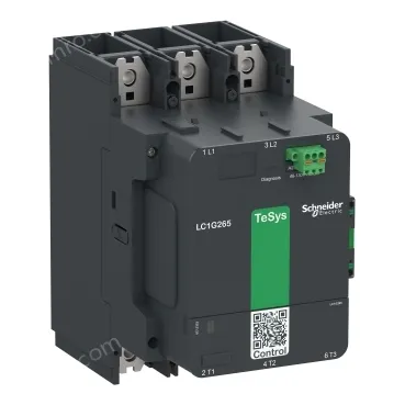LC1G500LSEN Contactor, high power, TeSys Giga, 3P(3NO), AC-3, <=440V 500A, standard version, 200-500V AC/DC wide band coil