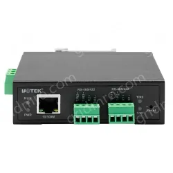 UOTEK UT-6802MT-I 10/100M to 2 ports 485/422 Isolated Serial Device Server