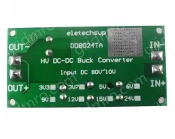 DC-DC high-voltage buck module regulated power board converters Input DC 10~80V Output 9V