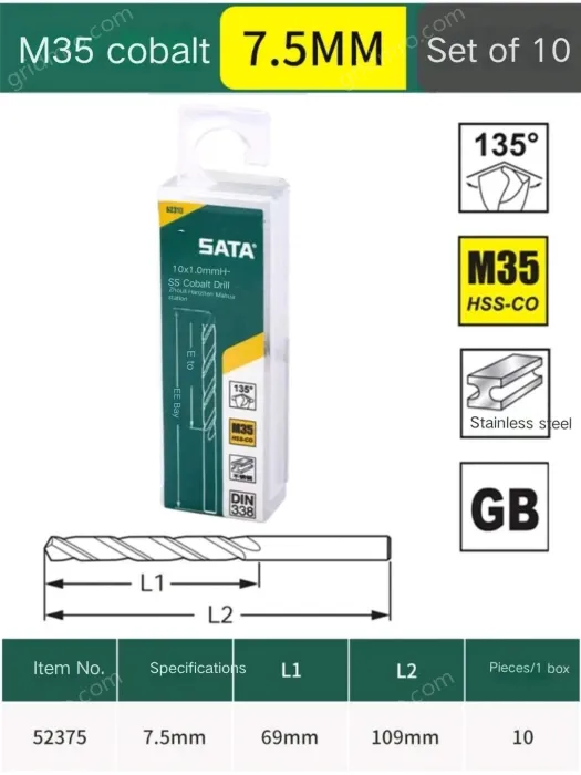 Specification: 7.5mm, 10 pcs