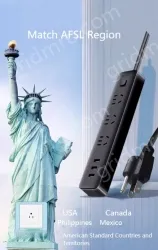 Master Switch 8 Jacks 3m