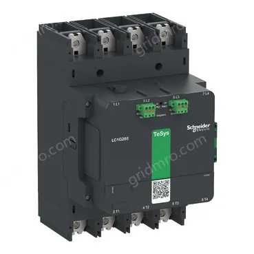 LC1G4004LSEA Contactor, high power, TeSys Giga, advanced version, 4 pole/NO, AC-1 <=440V 550A, 200-500VAC/DC coil