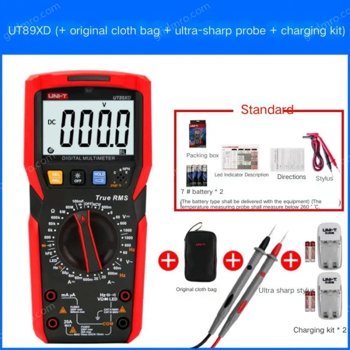 UT89XD gift package + original cloth bag + charging set + extra tip watch pen