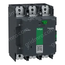 LC1G630LSEN Contactor, high power, TeSys Giga, 3P(3NO), AC-3, <=440V 630A, standard version, 200-500V AC/DC wide band coil