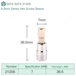 Xiaofei 7mm with a total length of 36.5mm-21206