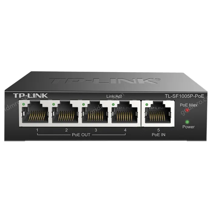 5 x 10/100M adaptive RJ45 ports Ethernet PoE switches