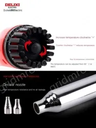 Welding torch + 1 heating core + 25 electrodes