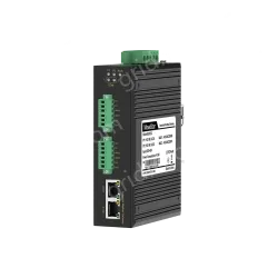 industrial-grade Modbus gateway 2-channel DIN-rail serial port server