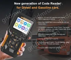 NexzCheck 601 Automotive and Truck OBD Reading Card