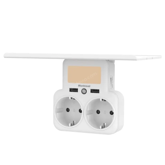 Germany plug Outlet Shelf