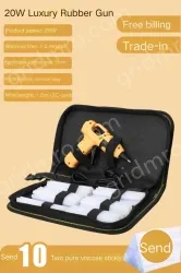 20W luxury glue gun + 10 glue sticks + storage bag