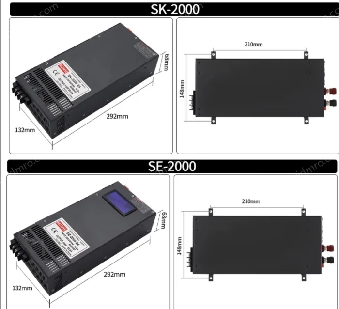 High-power switching power supply 2000W 36V