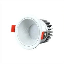 Downlight model: 10W white cup with an opening of 75mm 3500K Preh chip 98 graphics index + Zeford driver