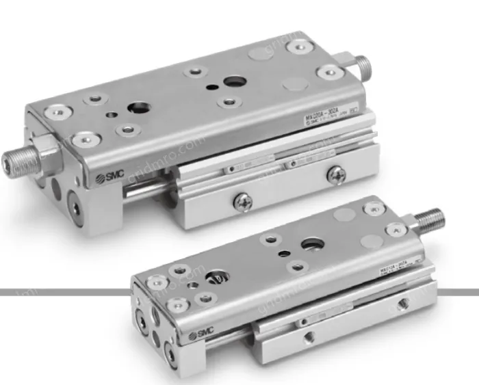 Air Slide Table Double-ported Type MXQ A Series &oslash;6, &oslash;8, &oslash;12, &oslash;16, &oslash;20, &oslash;25