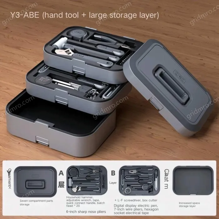 Y3-ABE Hand Tools + Large Storage Layer
