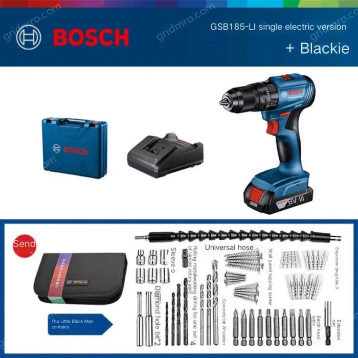 GSB 185-LI Single Electric + Little Black